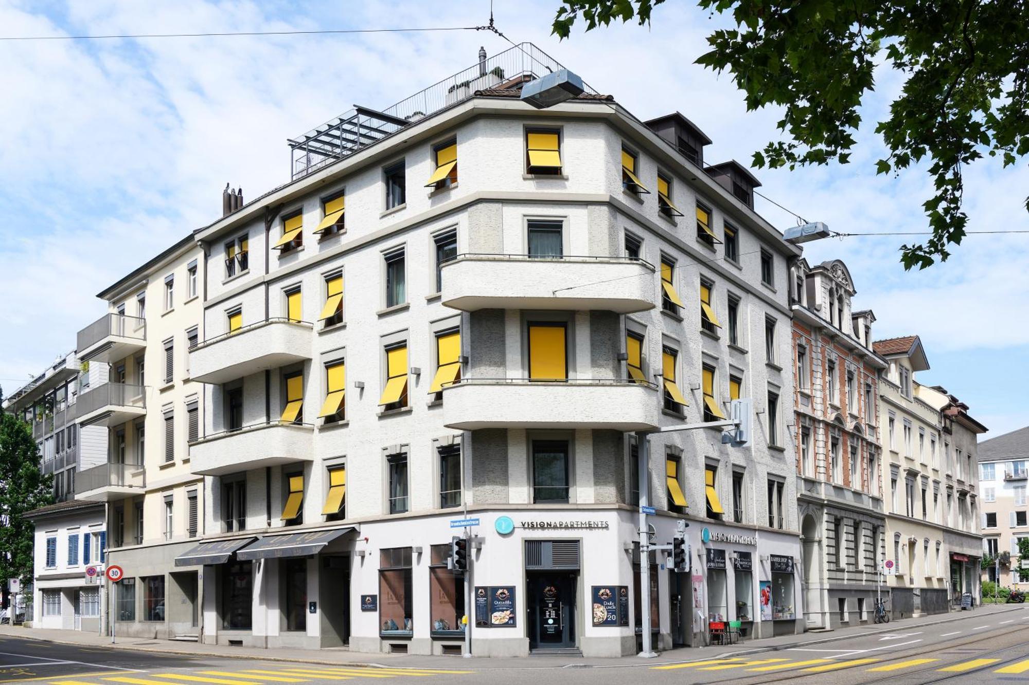 Visionapartments Brandschenkestrasse - Contactless Check-In Цюрих Екстер'єр фото